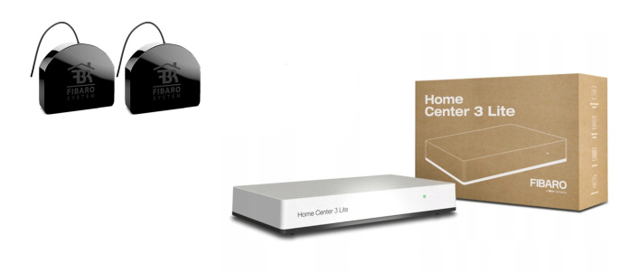 Inteligentny dom zestaw do sterowania urzadzeniami Fibaro HC3L FGS-213